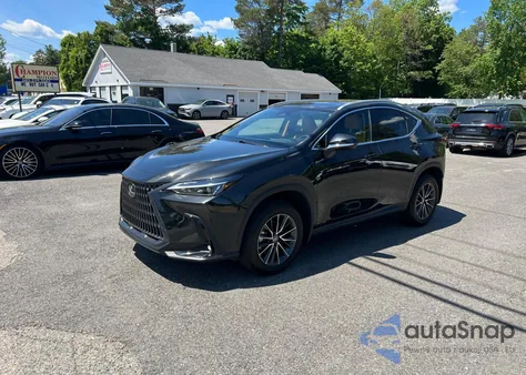 2022 Lexus Nx 250 z USA, uszkodzony, nr VIN 2T2ADCAZ4NC001183